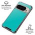 Aqua Blue Pixel 9/9 Pro Clear Case